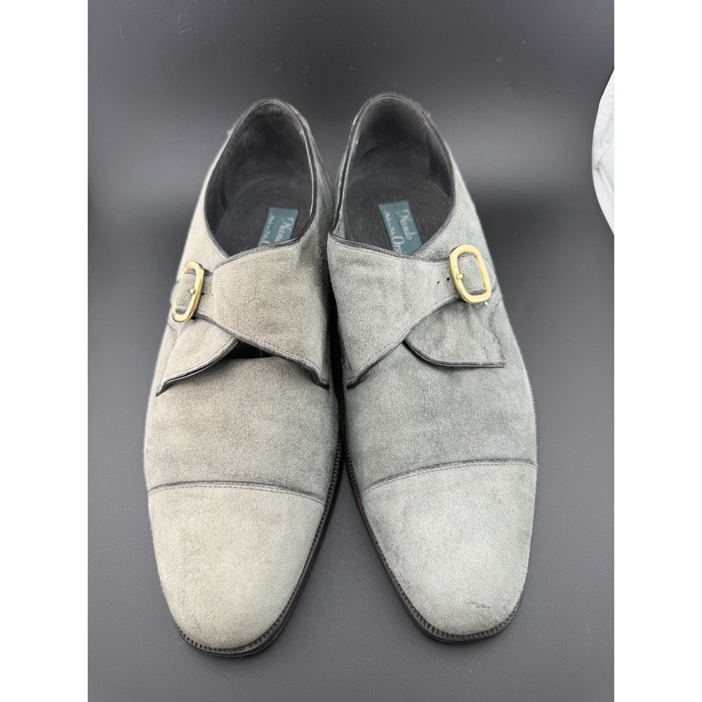 Men's Nando Orsini 8 1/2 Gray Suede Shoes